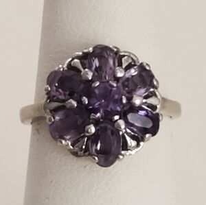 10k wg amethyst ring